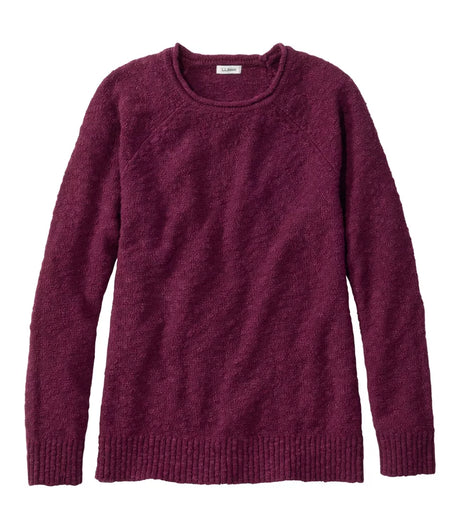 Midweight Cotton Slub Rollneck Pullover Women's Regular