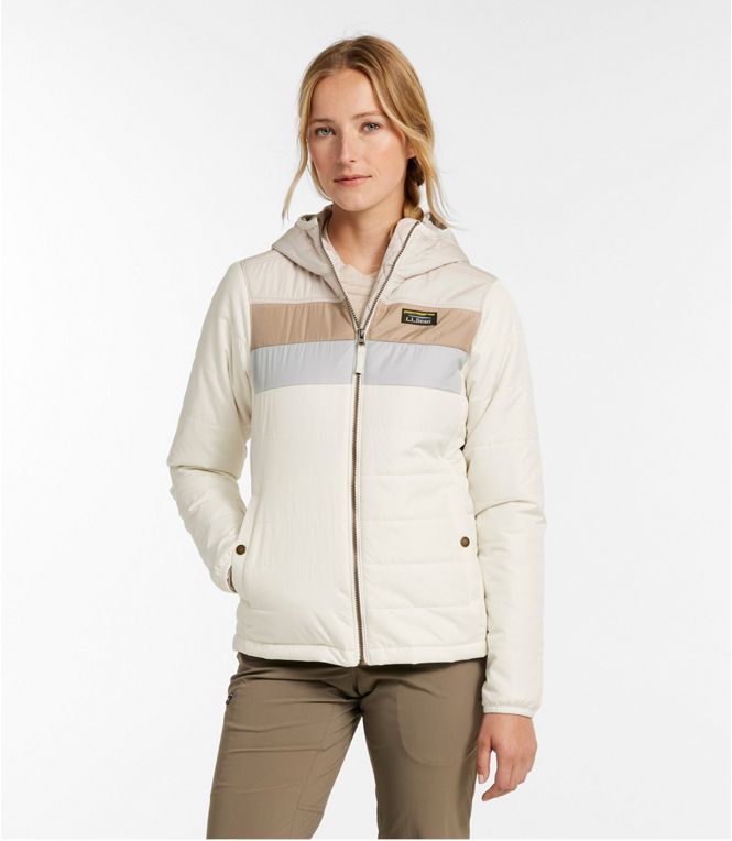 Mountain Classic Hooded Puffer Color Block Women's Regular