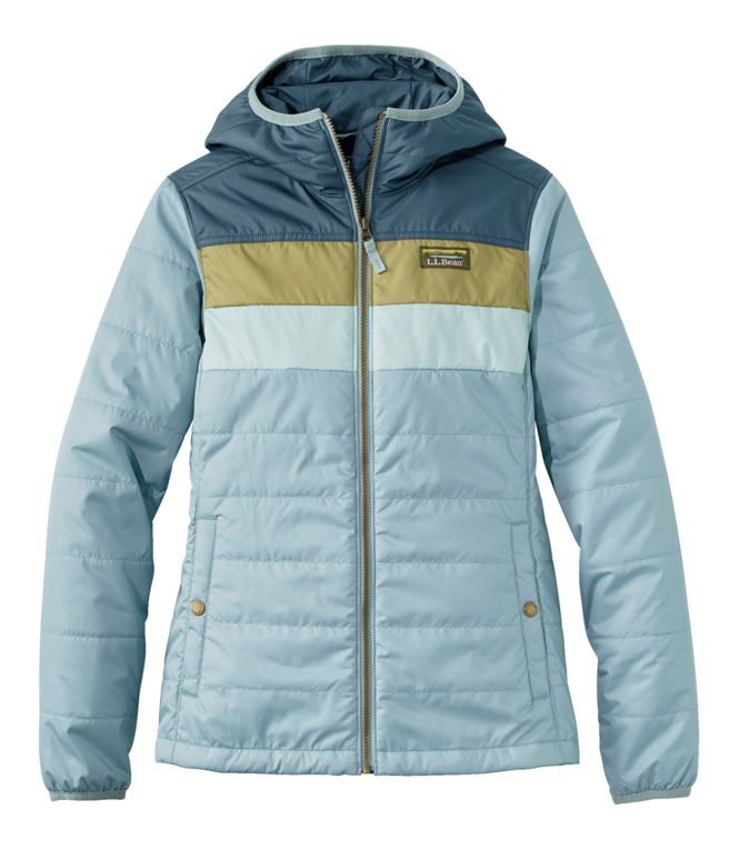 Mountain Classic Hooded Puffer Color Block Women's Regular