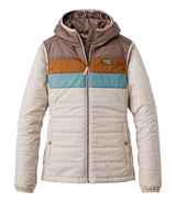 Mountain Classic Hooded Puffer Color Block Women's Regular