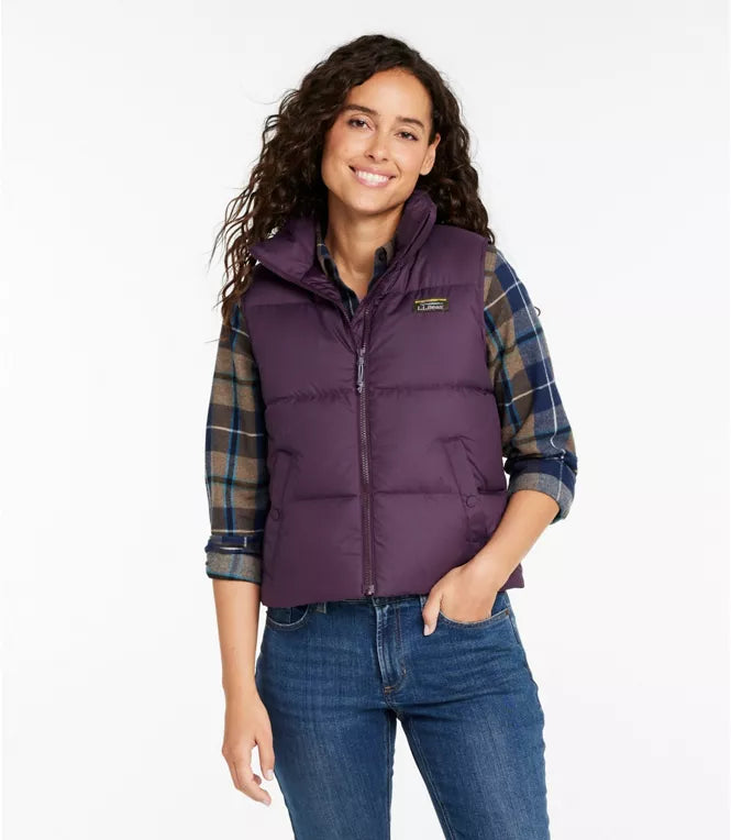 Mountain Classic Down Cropped Vest Women's Regular