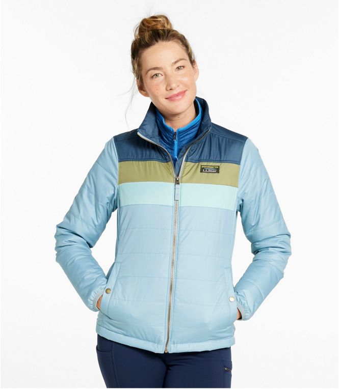 Mountain Classic Puffer Jacket Color Block Women's Regular