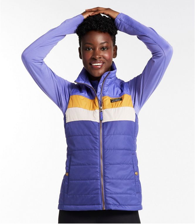 Mountain Classic Puffer Vest Colorblock Women's Regular