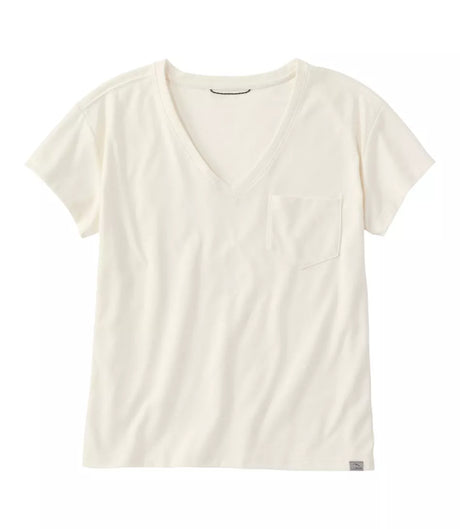Mountainside V-Neck Pocket Tee Short Sleeve Women's Regular