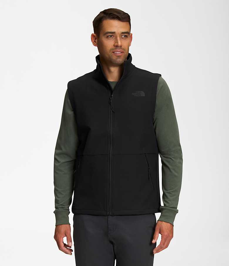 North face outlet men's fleece vest