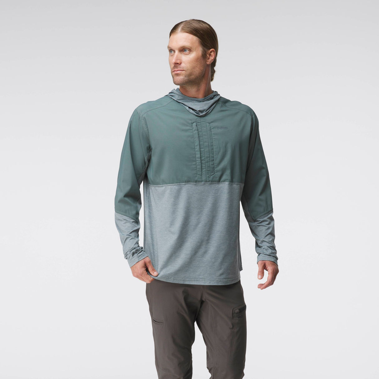 NRS Men's Silkweight Hybrid Hoodie