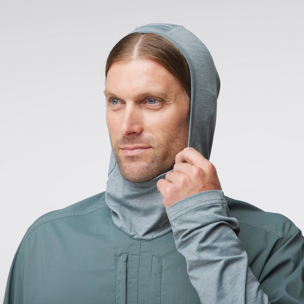NRS Men's Silkweight Hybrid Hoodie