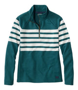 Peaks Island 1/4 Zip Stripe Women's Regular