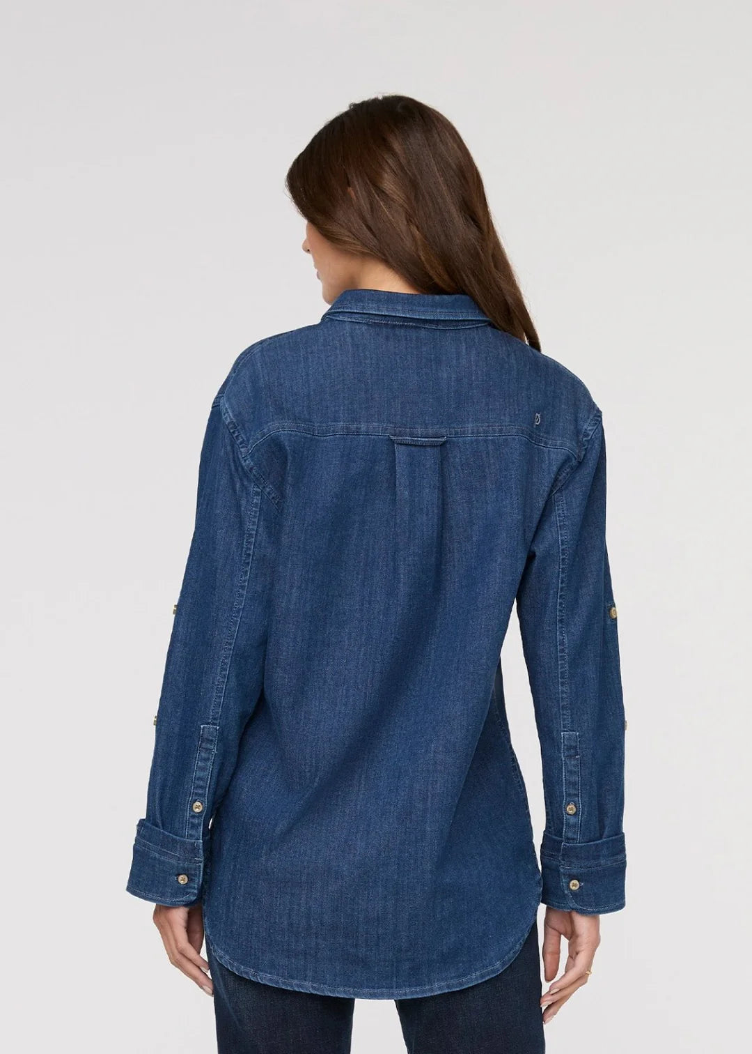 Performance Denim Lite Relaxed Button Down