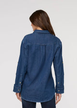 Performance Denim Lite Relaxed Button Down
