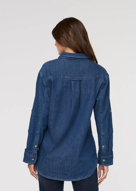 Performance Denim Lite Relaxed Button Down