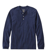 Performance Pima Long Sleeve Henley Men's Regular