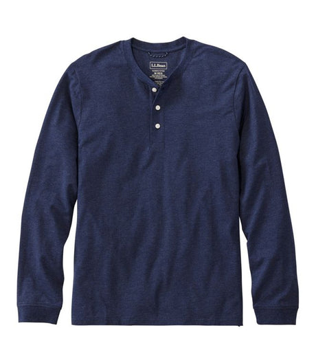Performance Pima Long Sleeve Henley Men's Regular