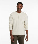 Performance Pima Long Sleeve Henley Men's Regular