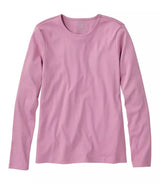 Pima Crewneck Long-Sleeve Women's Regular