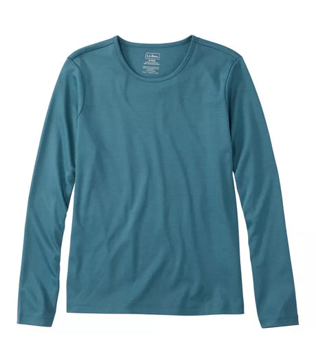 Pima Crewneck Long-Sleeve Women's Regular