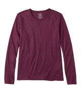 Pima Crewneck Long-Sleeve Women's Regular
