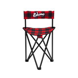 Plaid Folding Ice Chair Reg