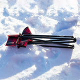 Plaid Folding Ice Chair Reg