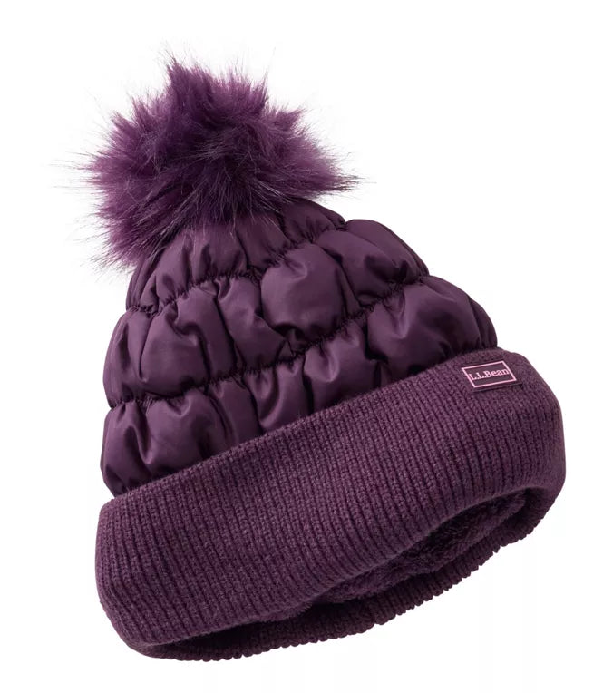 Puffer Pom Hat Women's