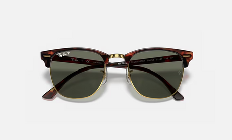 RB3016  CLUBMASTER RED HAVANA w/ G-15 GREEN 990/5851 51