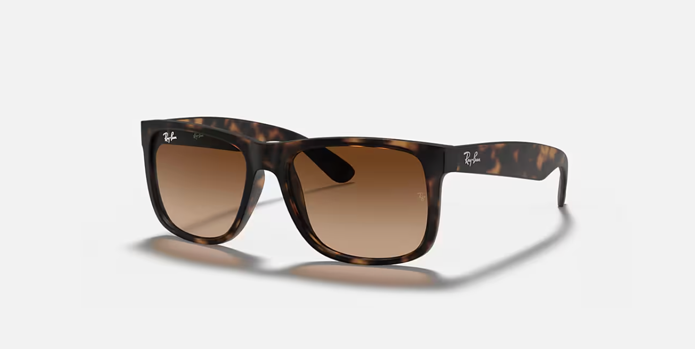 RB4165 Justin 710/13 Matte Havana w/ Dark Brown 55-16