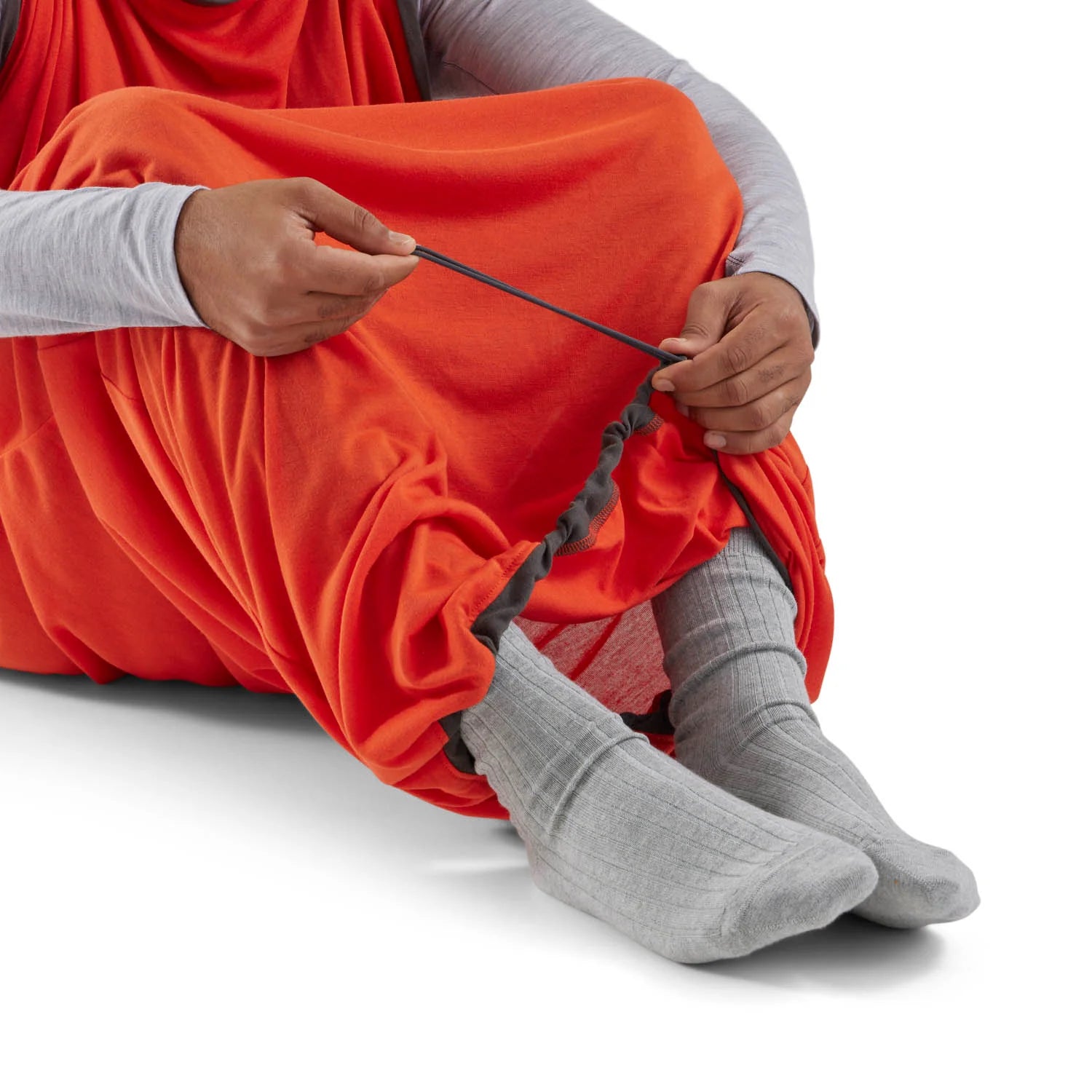 Reactor Extreme Sleeping Bag Liner - Mummy w/ Drawcord - Standard  Spicy Orange