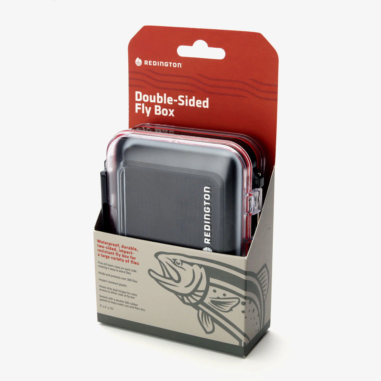 Redington Fly Box Medium Double-Sided w/Slit Foam