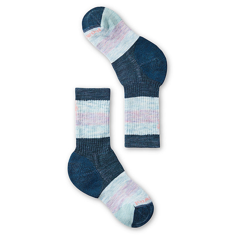 Kids' Hike Full Cushion Striped Crew Socks