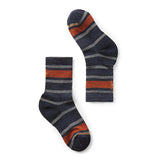 Kids' Hike Light Cushion Striped Crew Socks