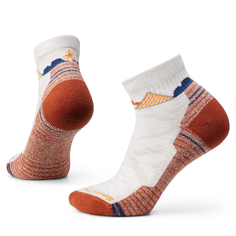 Women's Hike Light Cushion Clear Canyon Pattern Ankle Socks