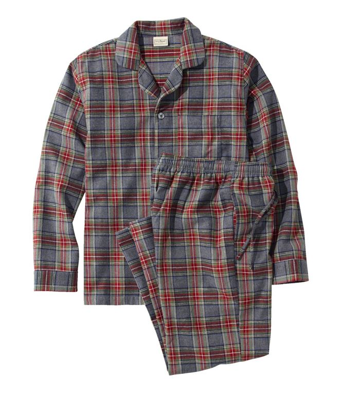 Scotch Plaid Flannel Pajamas Men's Regular