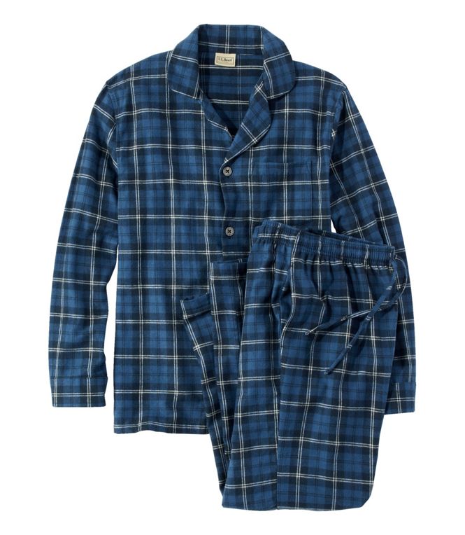 Scotch Plaid Flannel Pajamas Men's Regular