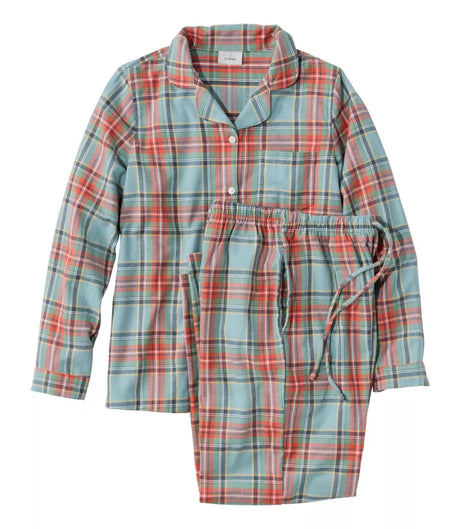 Scotch Plaid Flannel Pajamas Plaid Women's Regular