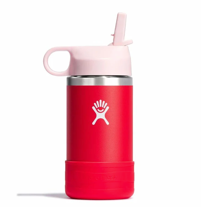 12 oz Kids Wide Mouth w/ Straw Lid & Boot