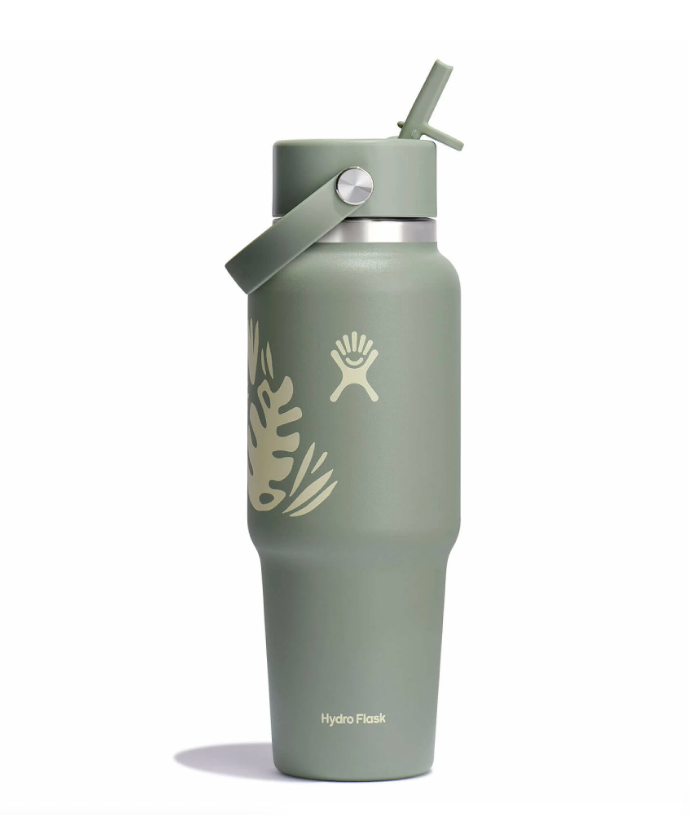 32 oz Wide Flex Straw Travel Bottle - Maine Sport Outfitters