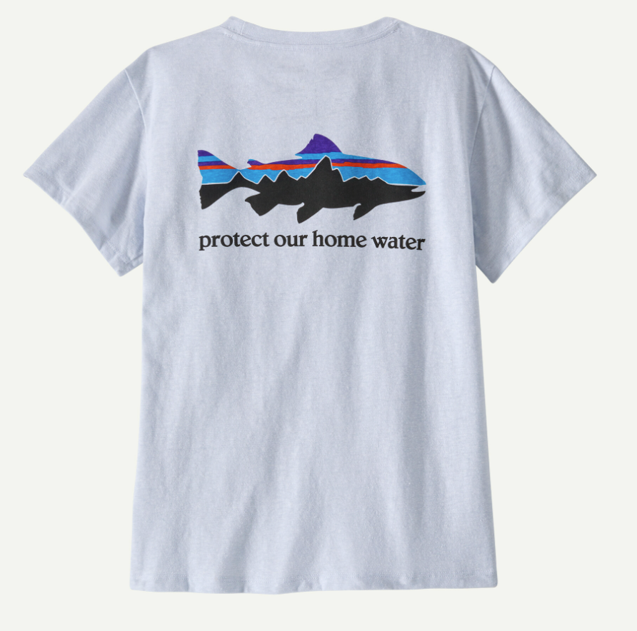 W's Home Water Trout Pocket Responsibili-Tee