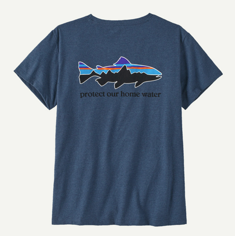 W's Home Water Trout Pocket Responsibili-Tee