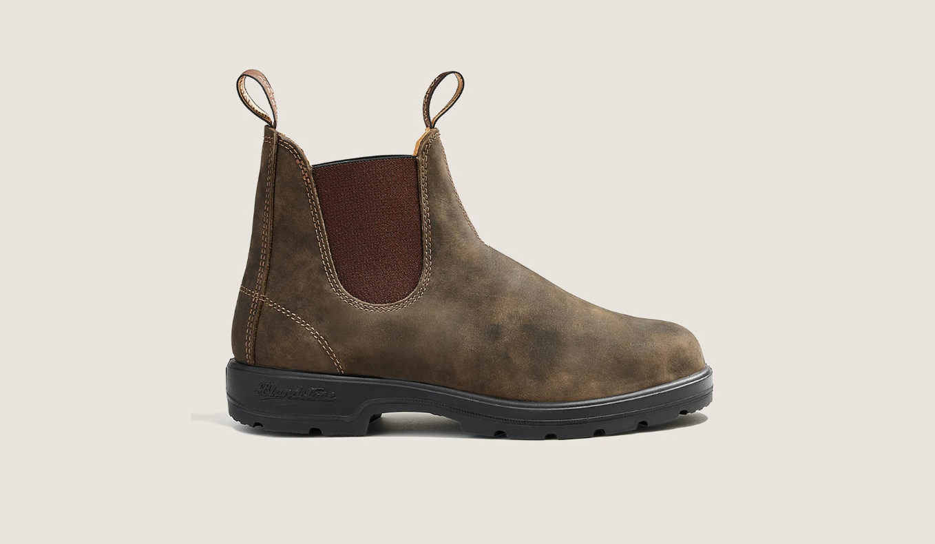 Tobacco Suede Blundstone Suede Care Blundstone Men's Leather Casual Chelsea  Boots, Rustic Brown, 10