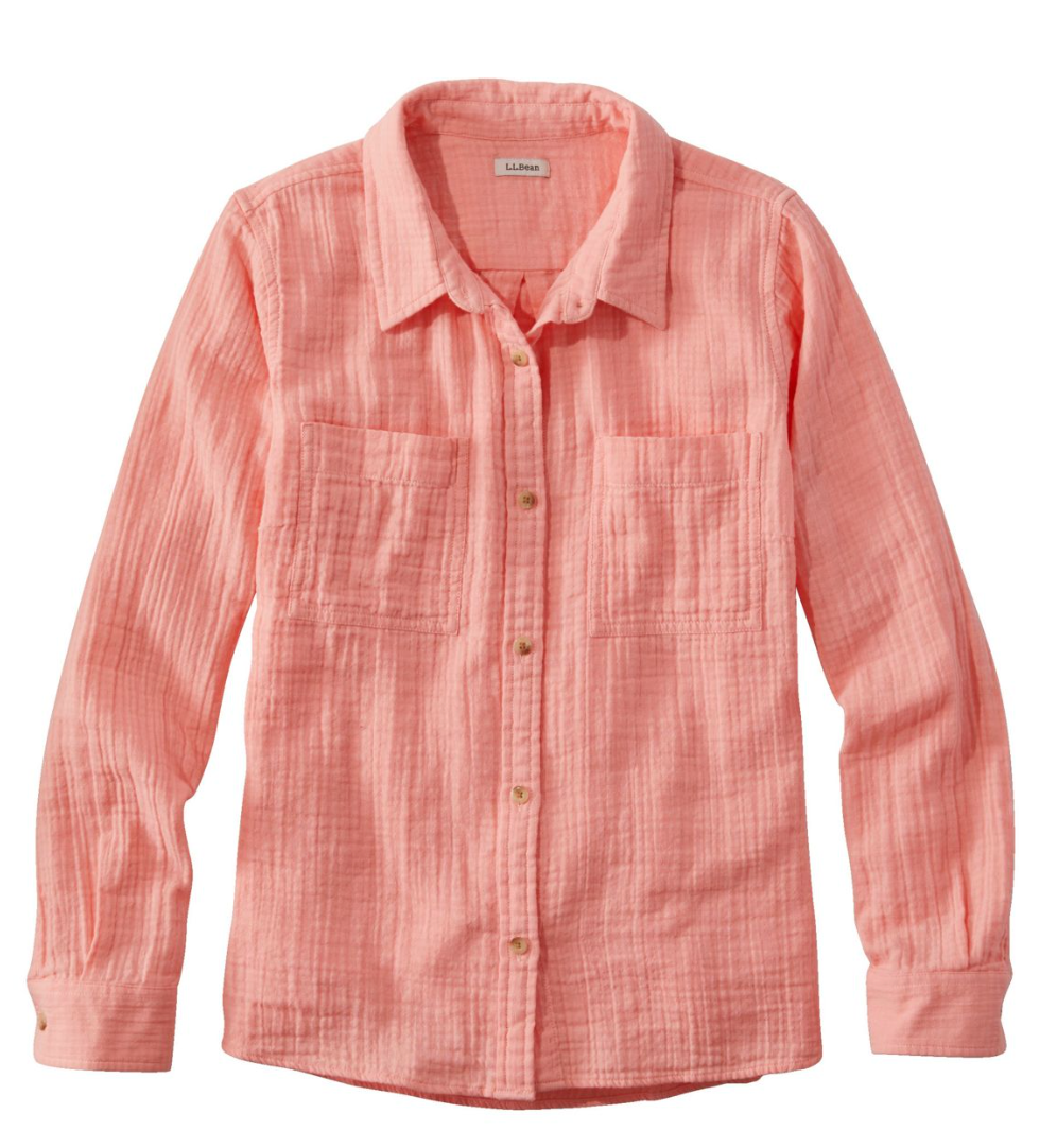 Cloud Gauze Shirt Long Sleeve Women's Regular