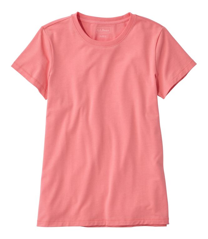Soft Stretch Supima Tee Crewneck Short Sleeve Women's Regular