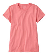 Soft Stretch Supima Tee Crewneck Short Sleeve Women's Regular