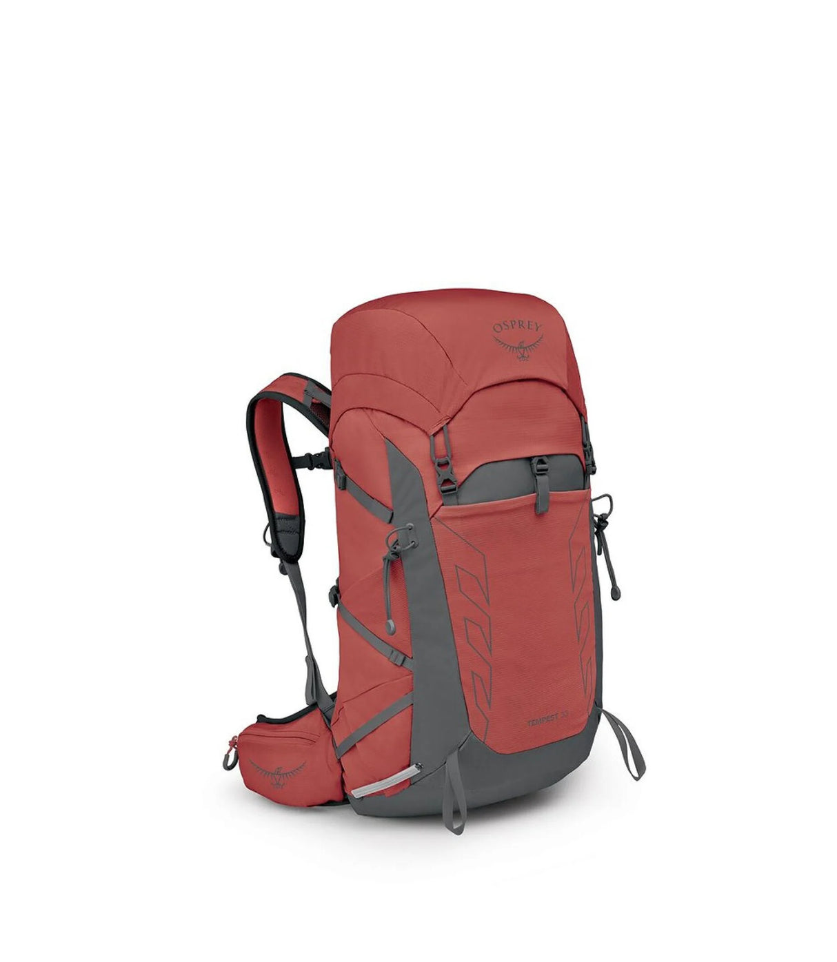Tempest 33 Red Pampas Coal Grey OS