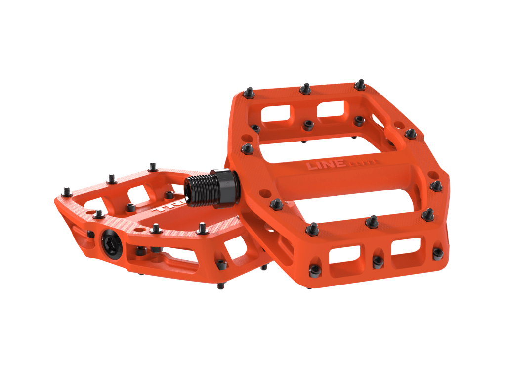 bontrager line elite flat pedal Trek Line Elite Flat Pedal Set, 9/16 (15mm)