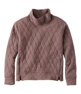 VentureSoft Quilted Funnelneck Pullover Women's Regular
