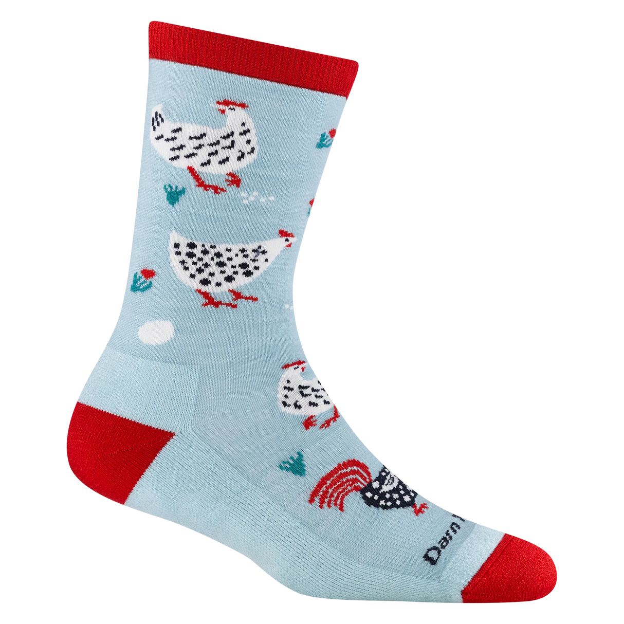 WOMEN'S 6114 MOTHER CLUCKER CREW LIGHTWEIGHT WITH CUSHION