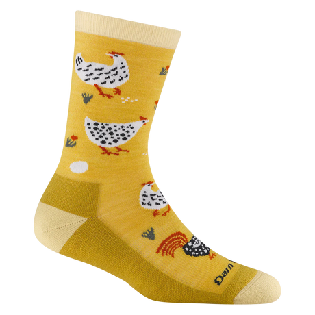 WOMEN'S 6114 MOTHER CLUCKER CREW LIGHTWEIGHT WITH CUSHION
