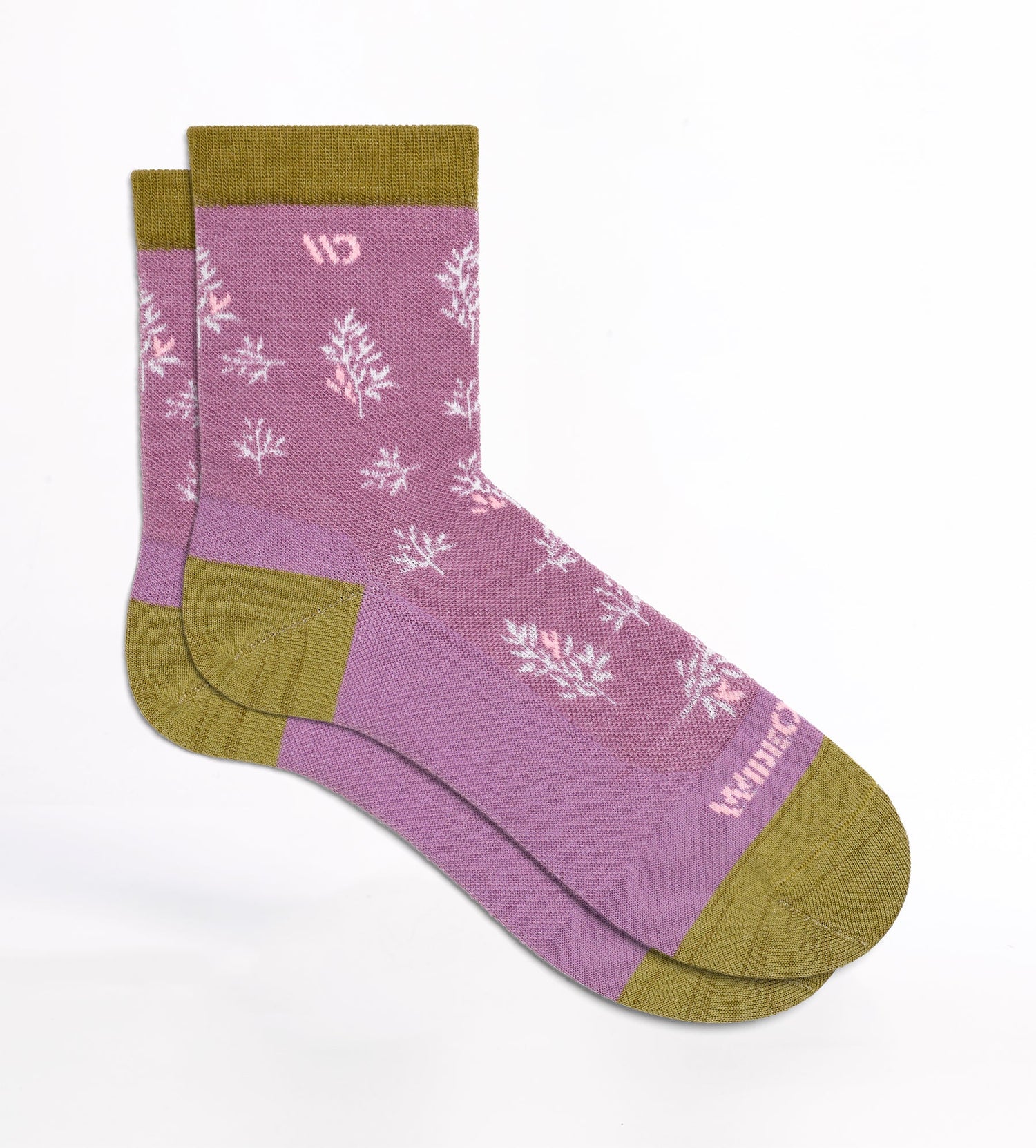 WOMEN'S FOLIAGE LIGHTWEIGHT MICRO CREW SOCK