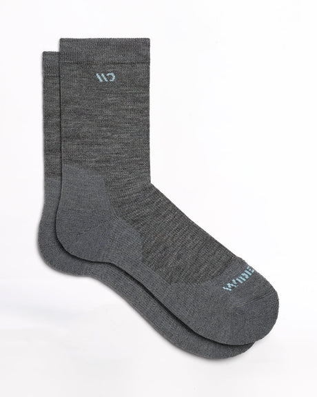 WOMEN'S SOLID MIDWEIGHT CREW SOCK