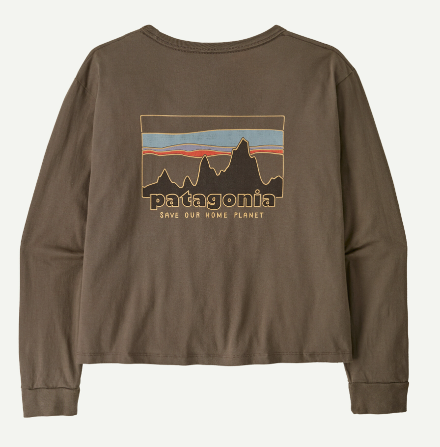W's L/S '73 Skyline Easy Cut Organic T-Shirt - Maine Sport Outfitters